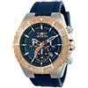 Invicta Aviator Orologio da Uomo in acciaio inossidabile con movimento Quarzo - 49mm, Blu/Argento
