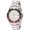 Invicta Pro Diver Orologio da Uomo in acciaio inossidabile con movimento Automatico - 40mm, Argento/Bianco