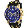 Invicta Pro Diver Orologio da Uomo in acciaio inossidabile con movimento Quarzo - 48mm, Nero/Blu