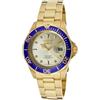 Invicta Pro Diver Orologio da Uomo in acciaio inossidabile con movimento Quarzo - 40mm, Oro / Blu