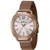 Invicta Wildflower Orologio da Donna in acciaio inossidabile con movimento Quarzo - 32mm, Marrone/Bianco