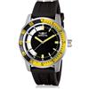 Invicta Specialty Orologio da Uomo in acciaio inossidabile con movimento Quarzo - 45mm, Nero/Giallo