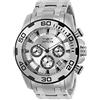 Invicta Pro Diver SCUBA - Orologio da Uomo in Acciaio Inossidabile con Movimento al Quarzo - 50 mm, Argento/Argento