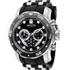 Invicta Pro Diver Orologio da Uomo in acciaio inossidabile con movimento Quarzo - 48mm, Argento/Grigio