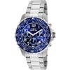 Invicta Specialty Orologio da Uomo in acciaio inossidabile con movimento Quarzo - 45mm, Argento/Blu