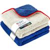 Glart 472PP panni in microfibra 2 pezzi 40x40 cm per auto, vernice e vetri
