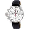 Invicta I-Force Orologio da Uomo in acciaio inossidabile con movimento Quarzo - 46mm, Argento / Bianco