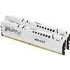 Kingston Ram DIMM DDR5 2x32GB Kingston Fury Beast 6000MHz CL30 1.35V Bianco [SAKIN506460BW22]