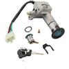 FAHBSTR Moto Blocchetto Accensione Per SYM Per Symphony ST 125 S 125i Per Cruisym 150 180 Scooter Interruttore Accensione Set Chiavi Blocco Sedile XS175T-2 XS150-9