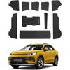 CDEFG Compatibile con VW T-ROC T ROC A2 2026 tappetini in gomma (Nero)