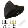 JAYWIS Cupolino Parabrezza Anteriore Per Moto Per Yamaha XMAX300 X-MAX250 Xmax 250 300 2017-2022 Parabrezza Paravento(Nero,Tipo 2)