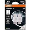 OSRAM LEDriving SL, P27/7W, Bianco 6000K, Double Blister (2 lamps), LED Retrofit, offroad use only