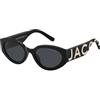 Marc Jacobs Occhiali da Sole MARC 694/G/S BLACK WHITE/GREY 54/21/145 donna
