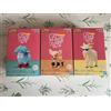 Banpresto My Hero Academia Fluffy Puffy Figure Set di 3 Dekusheep Bakudog All