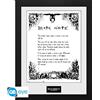 GB EYE DEATH NOTE - Framed print "Death Note" (30x40)