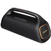 LG XBOOM Go XG9Q Cassa Bluetooth 80W, Speaker con Sound Boost, Illuminazione Strobo, Resistente ad Acqua e Polvere (IP67), Ottimizzatore Dinamico dei Bassi, Autonomia 24 ore, Black