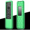Fintie - Custodia per telecomando Samsung Solar Cell TM2560E TM2360E TM2360F TM2361F TM2361E BN59-01480A BN59-01455A BN59-01436A BN59-01432A, in silicone leggera, antiscivolo, antiurto, verde fluo