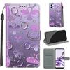 TOMYOU Cover per Motorola Moto G13 / G23 / G53, petalo | Antiurto Protettiva Portafoglio, Slot per Schede, Magnetica, Custodia in Pelle PU, Libro Flip,Funzione Stand