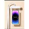 Generic XDH Tech - Custodia impermeabile per cellulare fino a 7, per iPhone 15, 14, 13, 12, 11 Pro Max, XS, Plus, Galaxy Samsung, colore: bianco