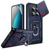 LeYi Cover per Redmi Note 15 Pro 4G (Non per 5G)(Blu) | Custodia con Protezione Fotocamera [Slidable] Antiurto con Anello Supporto TPU Antiurto Case Xiaomi Redmi Note15 Pro 4G