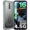 Stargorilla Blade10 Pro Energy Smartphone Rugged Sottile 12GB+128GB IP68 | Telefono Rugged IP69K, testato MIL-STD-810H, 10,7 mm, Android 16, 6,56 90Hz, 50MP, 6150mAh 18W, NFC, Dual SIM