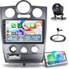 Rimoody 4G+64G Android Autoradio per Renault Megane 2 2002-2008 Wireless Carplay Android Auto, 9 Pollici Incell Touchscreen Radio con GPS Navi WiFi Bluetooth FM/RDS EQ/USB/Tipo C SWC Telecamera Posteriore