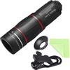 Generic Telescopio monoculare per adulti, telescopio monoculare 18X25, adattatore per smartphone, treppiede telescopio monoculare per concerto, bird watching