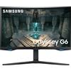 Samsung Odyssey Monitor Gaming G6 da 27'' QHD Curvo [LS27BG650EUXEN]