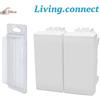 GlobalME Connect.With.Bticino.Living Frutti tasto falso polo bianco 2 pezzi modello light