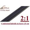 GlobalME Guaina termo restringente Diametro 2,4 Nera barre 15cm