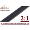GlobalME Guaina termo restringente Diametro 6 Nera barre 15cm