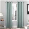 Sun Zero Cyrus - Coppia di tende oscuranti termiche, 101,6 x 243,8 cm, colore: Blu nebbioso