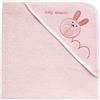 CHICCO (ARTSANA SpA) Chicco Quadrato Di Spugna Per Neonato Rosa 0 Mesi+ - Asciugamano Neonato
