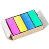 Dwang 800 mini graffette colorate per fai da te e negozi, graffette standard, per ufficio, pinzatrici e punzonatrici (24/6 mm)