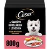 Cesar Adult - Croccantini per cani con pollo fresco, salmone e verdure 800 g