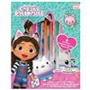 DREAMWORKS GABBY'S DOLLHOUSE Gabbys Dollhouse KL88345 - Set di Scrittura, Multicolore