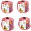 S SALTEAN Sale rosa per leccare il cavallo dell'Himalaya, confezione da 4, 4 unità in una scatola, da 1 a 1,5 kg