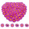 Bornfeel Fiori Margherite 100 Pezzi Fiori Finti Bomboniere Fiore Artificiale Corolla in Seta per Pasqua Tavola Cofano Matrimonio Festa Cerimonia Decorazione 38 x 38 x 20 mm Viola Chiaro
