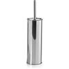 GEDY | Porta Scopino per WC da Terra Cromato in Acciaio Inox, Dimensioni 37,6 x 9,6 x 9,6 cm e Peso 0,335 kg
