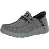 Skechers Scarpe da Ginnastica Go Walk Max-Halycon da Uomo, Grigio/Nero, 43 EU