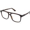Gucci GG1035O 002 | Occhiali da Vista Graduati | Prova Online | Unisex | Plastica | Quadrati | Marrone, Havana | Adrialenti