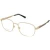 Gucci GG1225O 002 | Occhiali da Vista Graduati | Prova Online | Unisex | Metallo | Quadrati | Oro | Adrialenti