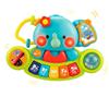 Hola - Pianoforte giocattolo per bambini - con luci e suoni reali di strumenti musicali - Gioco Elefante Musicale con Tastiera e 7 Attività - Giocattolo Sensoriale ed Educativo - Regalo Baby +6 Mesi