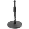 On-Stage DS7200B, Supporto Professionale da Scrivania per Microfono, Sistema di Regolazione Multipla, Base Pesante, Nero