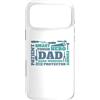 Funny Father Fashions Custodia per iPhone 17 Pro Max Papà, divertente e laborioso protettore Hero Patient Smart Tough