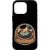 Jimbeels Custodia per iPhone 16 Pro PITCH LAP CALM Specchio telescopio Laboratorio