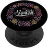 yoga fans tees Co. Namaste Fiore Della Vita Yoga Esercizio Meditazione PopSockets PopGrip Adesivo
