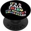 Personalized Name Mothers Day outfit For Retro Groovy è una cosa Kaia che non capiresti PopSockets PopGrip Adesivo