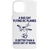 Funny RC Plane Gifts for Men and Women Custodia per iPhone 14 Aereo RC Telecomando Racing RC Aereo