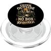 Life is Better Offline Think Outisde, No Box Required - Camping Outdoors Nature PopSockets PopGrip per MagSafe